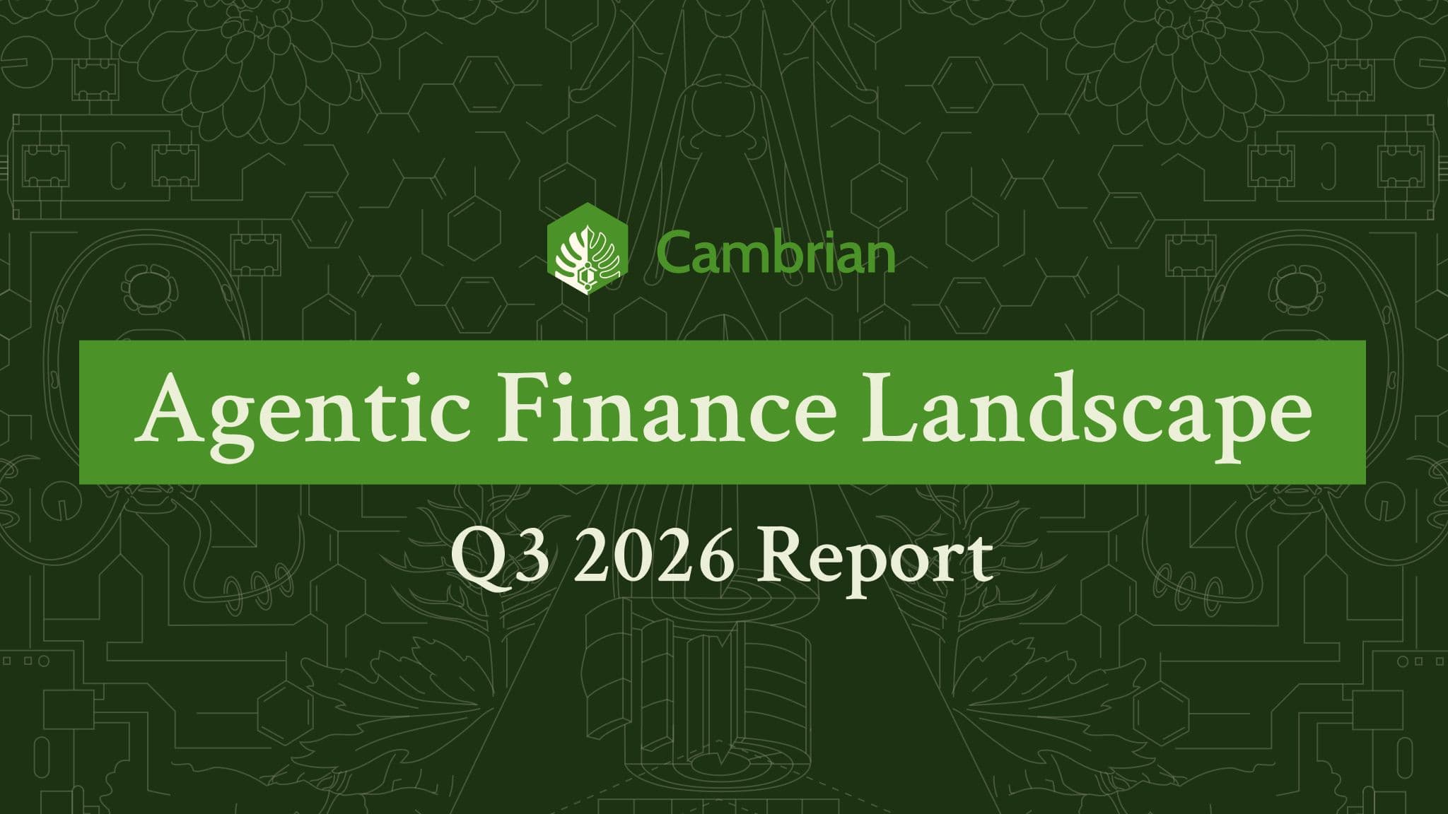 Featured image for The Agentic Finance Landscape Report: Q3 2026 Edition